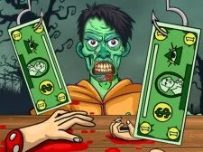 Handloses Millionärs-Zombie-Essen